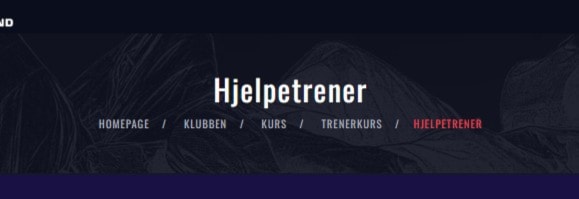Hjelpetrenerkurs